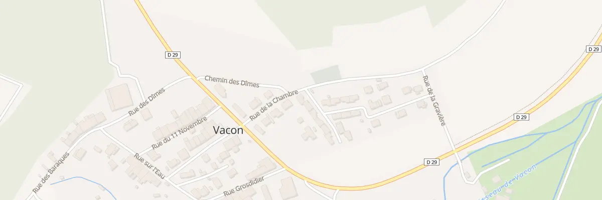 Plan du 6 Lot des Tillots à Void-Vacon