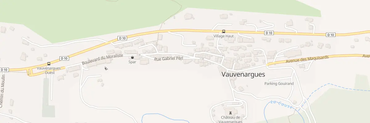 Plan du 9095 Rue Gabriel Péri à Vauvenargues
