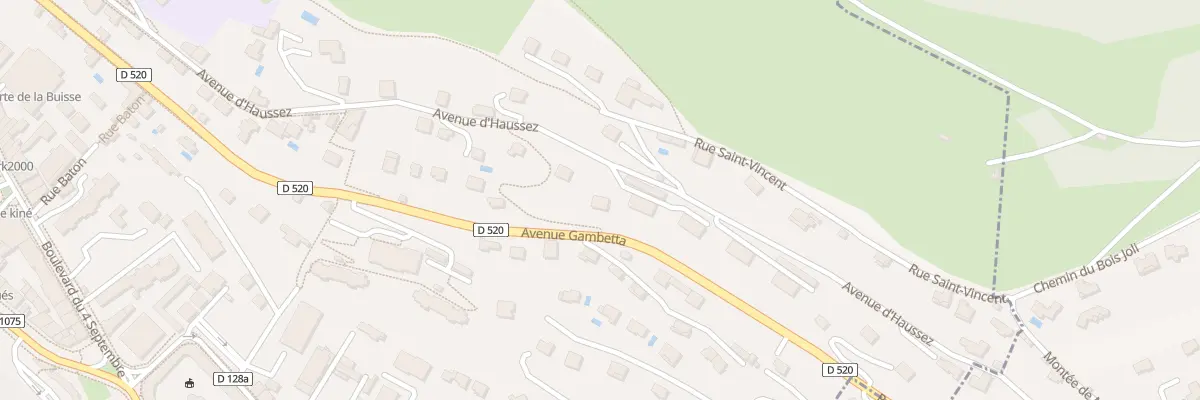 Plan du 59 Av Gambetta à Voiron