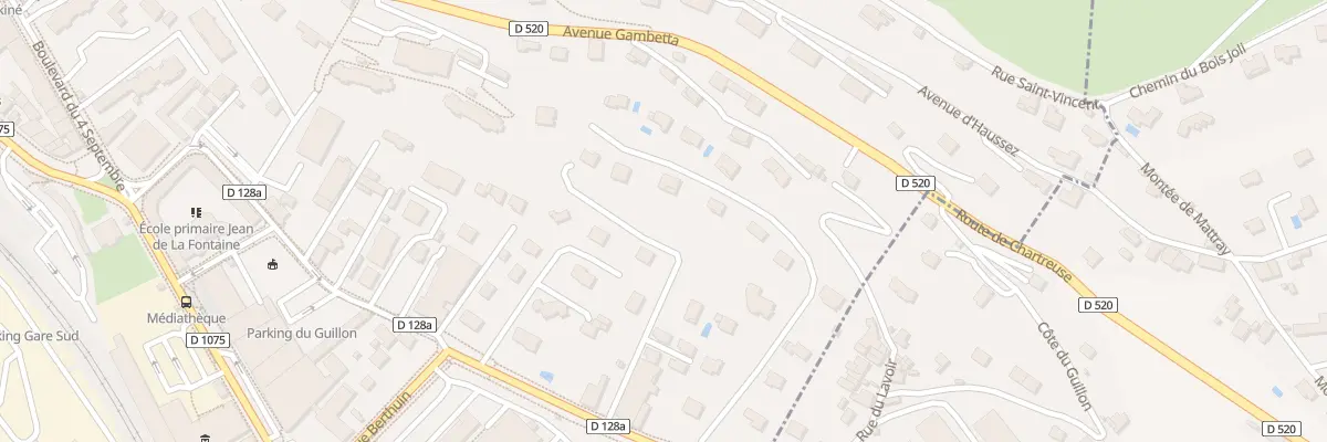 Plan du 15 Rue Noël Perrot-Berton à Voiron