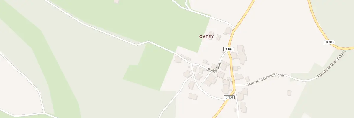 Plan du 1 Imp de la Chaille à Courtesoult-et-Gatey