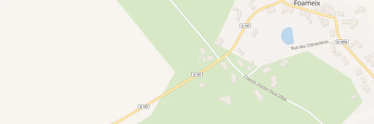 Plan du 1 Rue de la Crouee à Foameix-Ornel