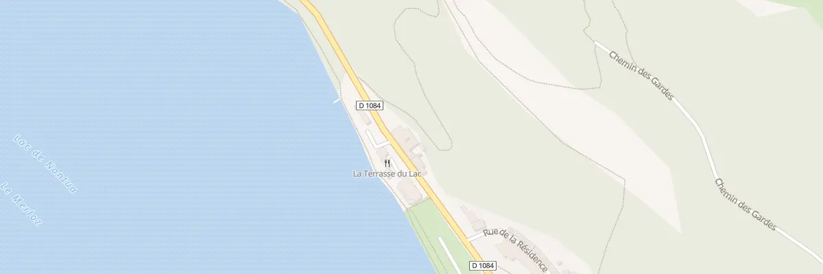 Plan du 10 Rte de La-cluse à Nantua