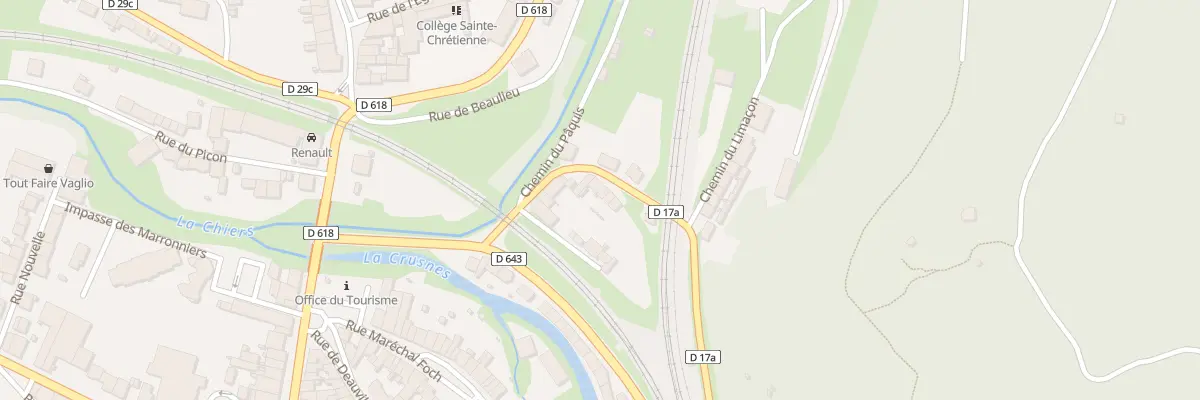 Plan du 11 Rue Raymond Poincaré à Longuyon
