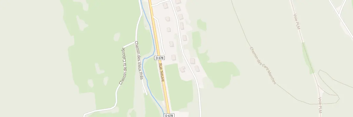 Plan du 49 Rue Neuve à Conliège