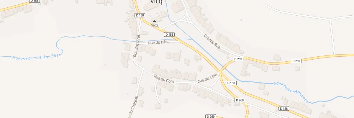 Plan du 11 Rue du Pâtis à Vicq
