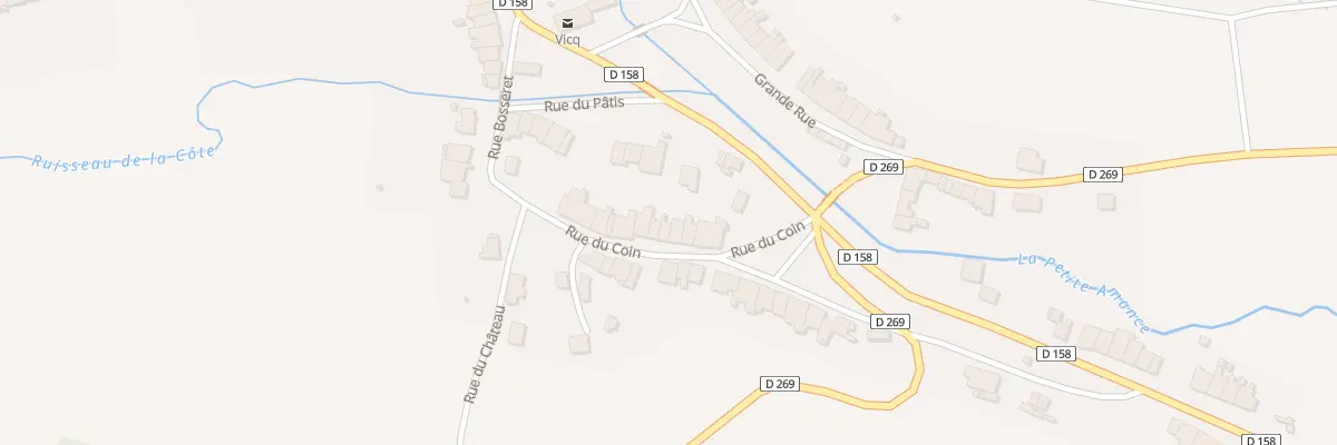 Plan du 18 Rue du Coin à Vicq