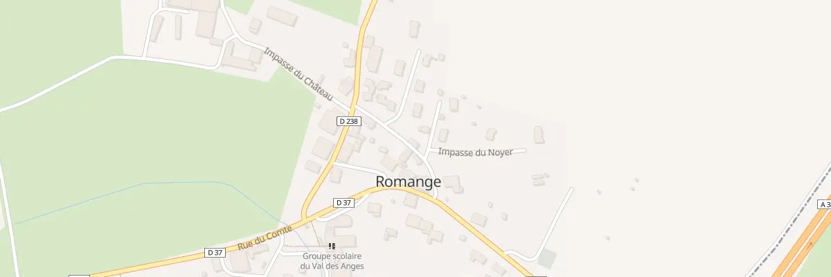 Plan du 4 Rue de l’Eglise à Romange