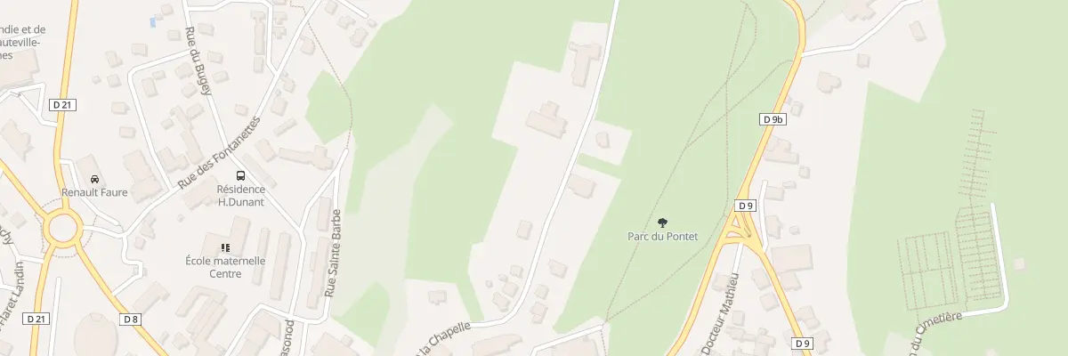 Plan du 311B Rue de la Chapelle à Plateau d’Hauteville