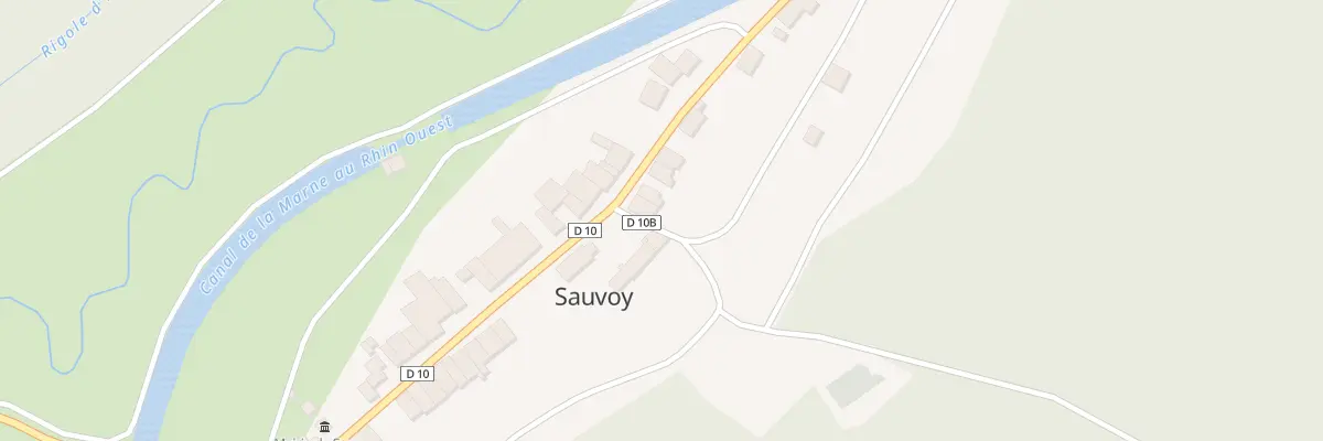 Plan du 21 D No 10 de Grand A Sorcy à Sauvoy