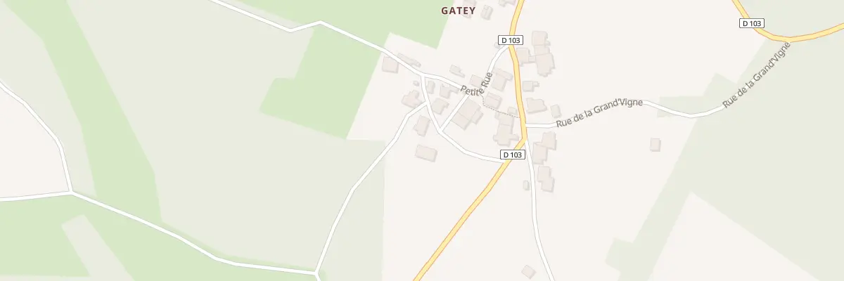 Plan du 5053 Gatey Ouest à Courtesoult-et-Gatey