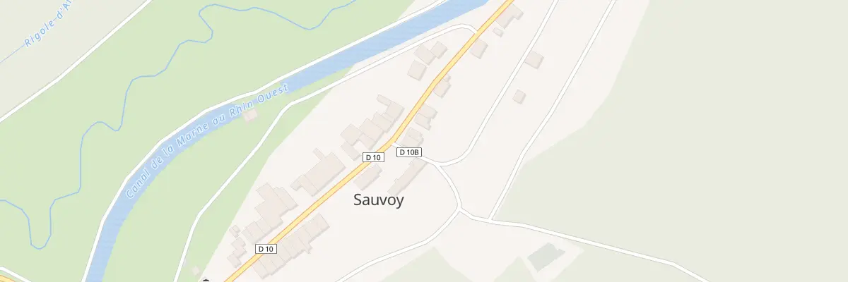 Plan du 19 D No 10 de Grand A Sorcy à Sauvoy