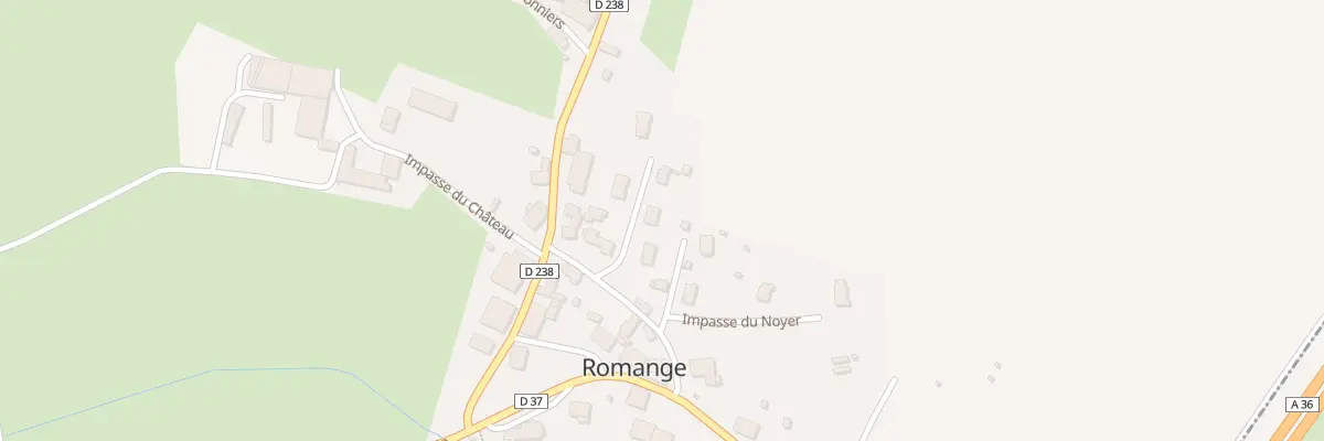 Plan du 4 Lot des Trois Fontaines à Romange