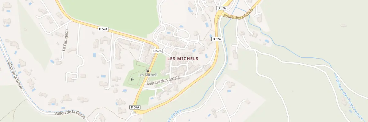 Plan du 5280 Les Michels à Peynier