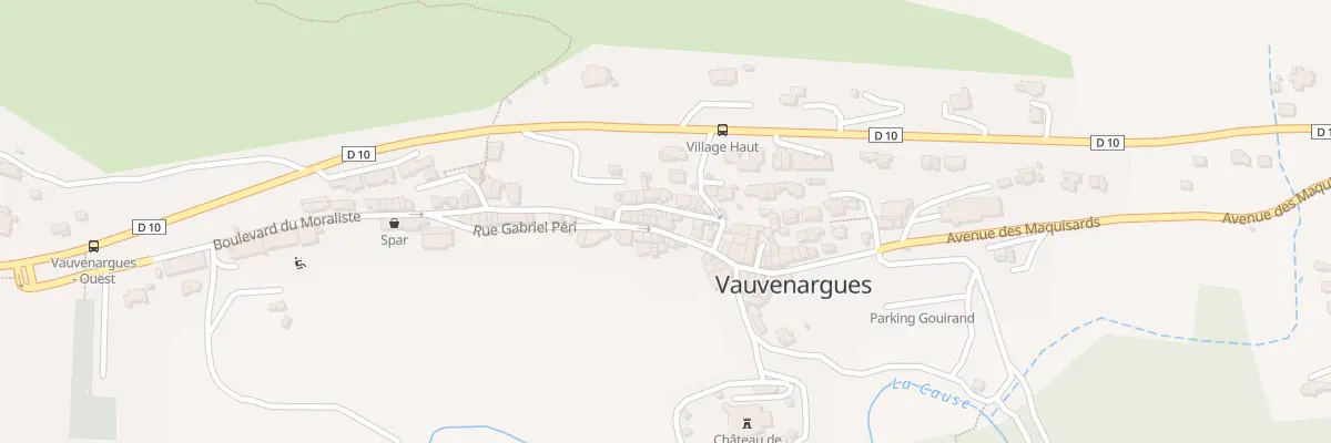 Plan du 5201 Rue Ferdinand Thorame à Vauvenargues