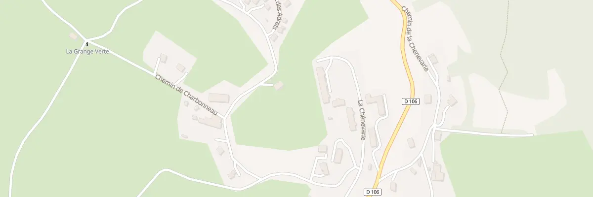 Plan du 60 Che de Prenay à Lans-en-Vercors