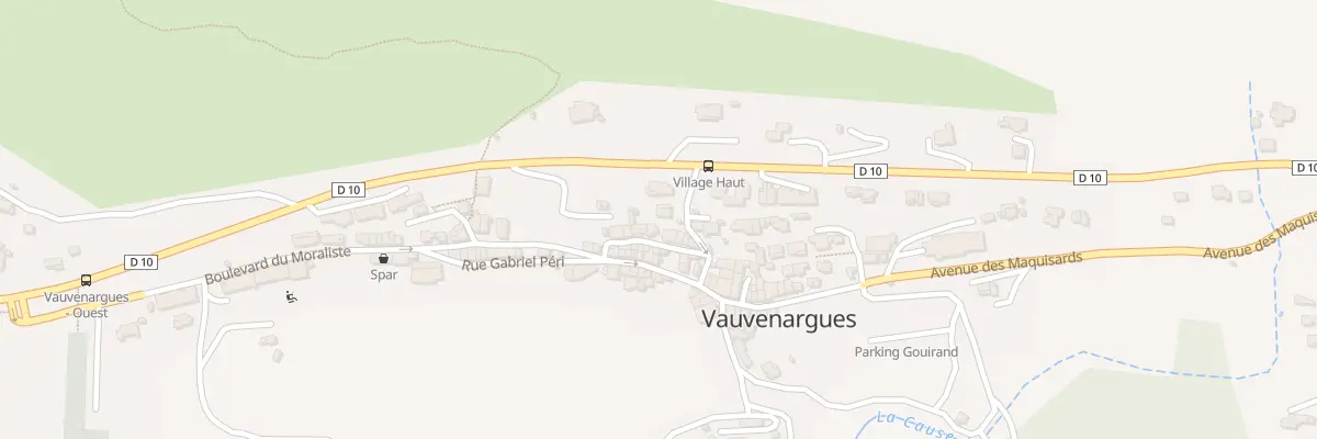 Plan du 6002 Le Village à Vauvenargues