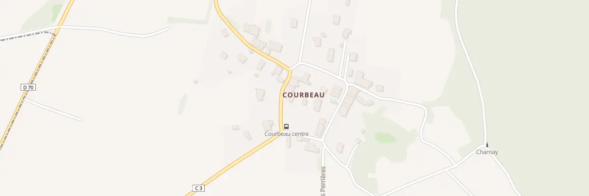 Plan du 4 Rue du Bas de Courbeau à Voiteur