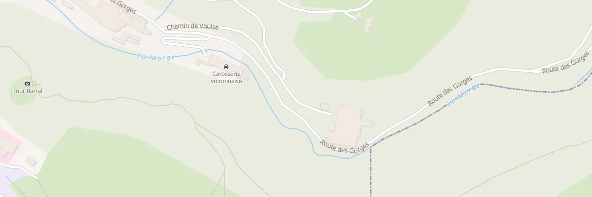 Plan du 9999 Rte des Gorges à Voiron