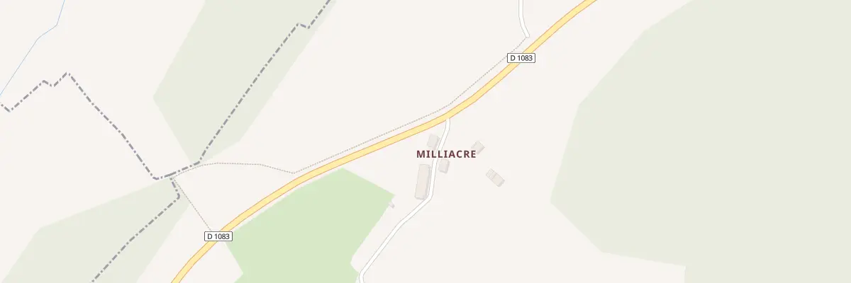 Plan du 28 Millacre à Darbonnay