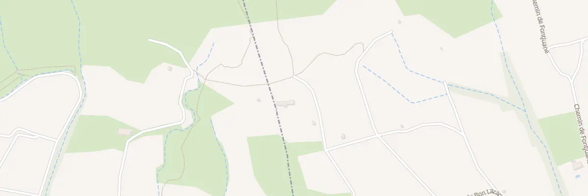 Plan du 9245 Fontjuane-Nord à Rousset