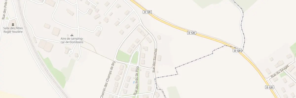 Plan du 83 Pl de la Résistance à Domblans