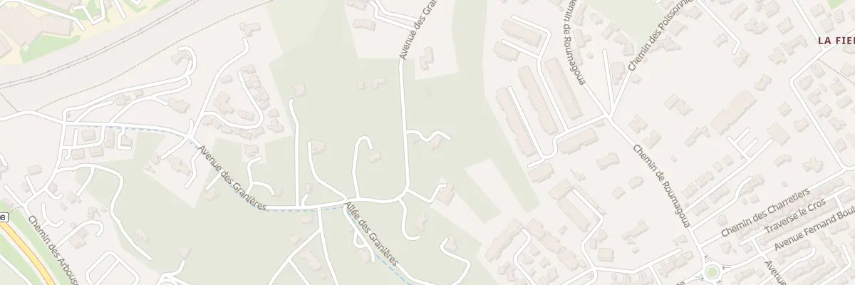 Plan du 544 Av des Granières à La Ciotat