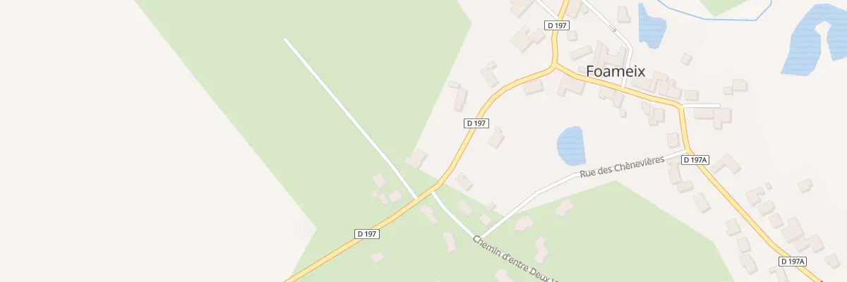 Plan du 6 Rue de la Mormounerie à Foameix-Ornel