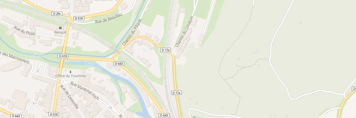 Plan du 6 Rue Raymond Poincaré à Longuyon