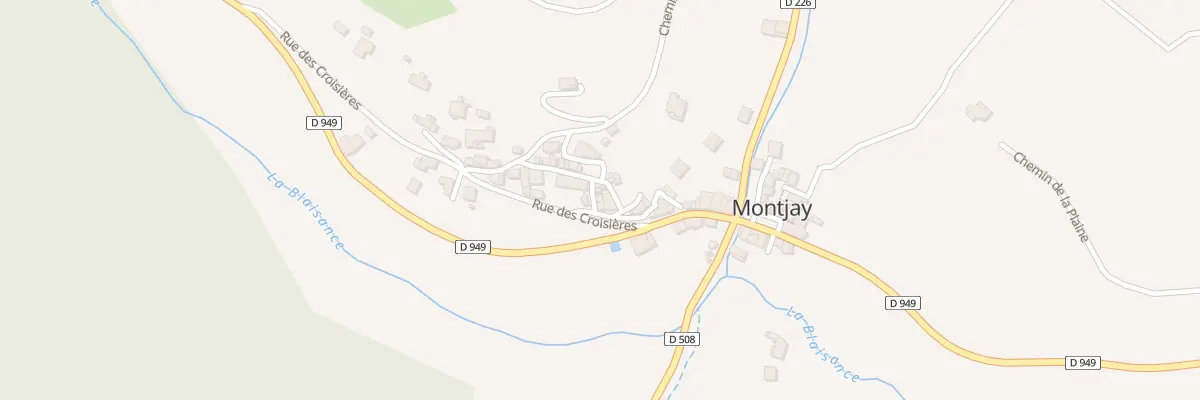 Plan du 5014 Le Village à Montjay