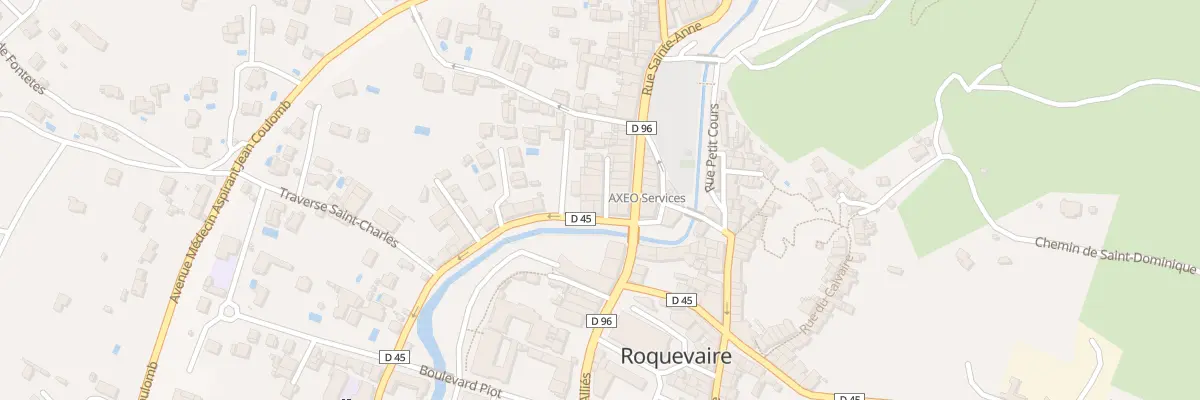 Plan du 30 Imp de la Glacière à Roquevaire