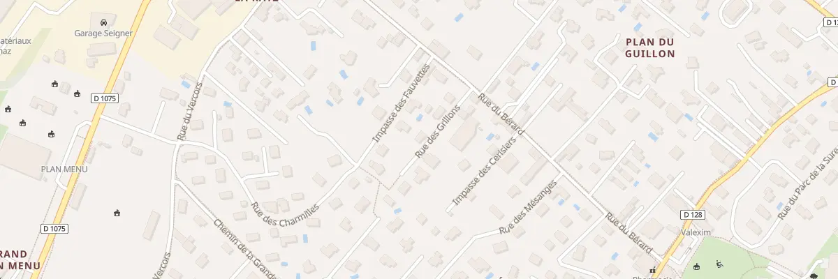 Plan du 90 Rue des Grillons à Coublevie