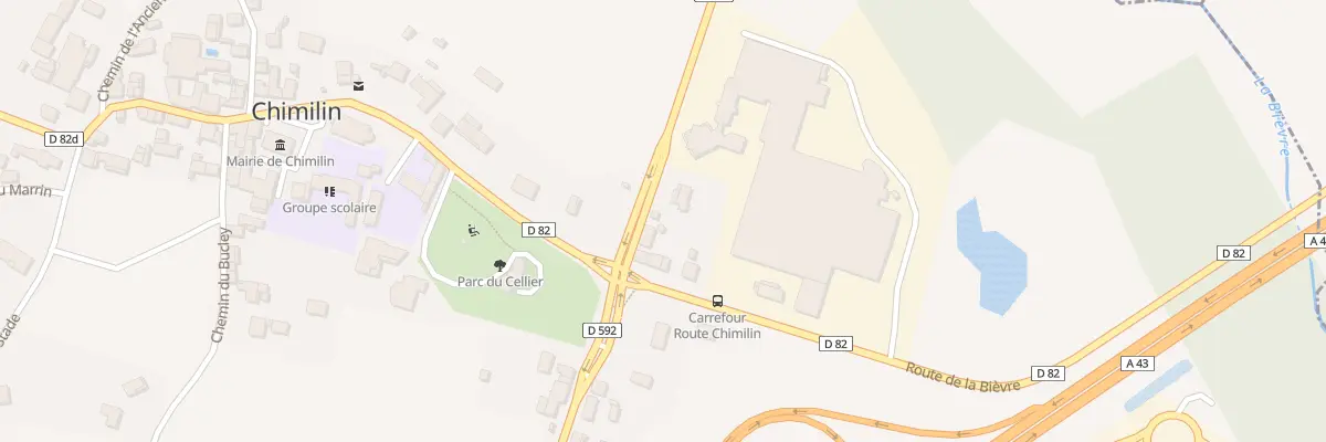 Plan du 18 Rte des Moulins à Chimilin