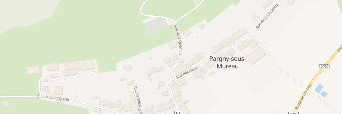 Plan du 1 Rue de la Quemine à Pargny-sous-Mureau