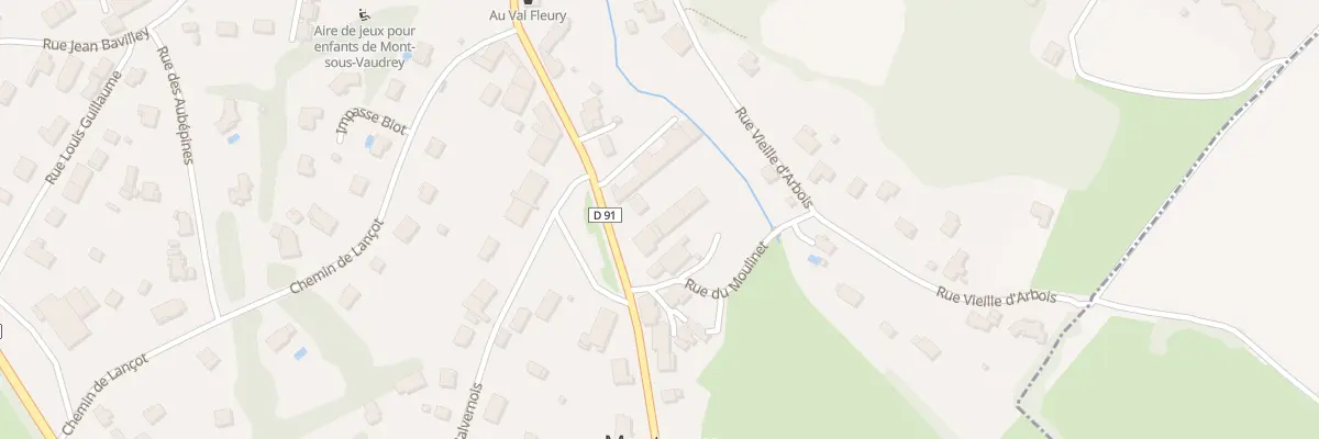 Plan du 15 Rue du Doc Fortunat Pactet à Mont-sous-Vaudrey