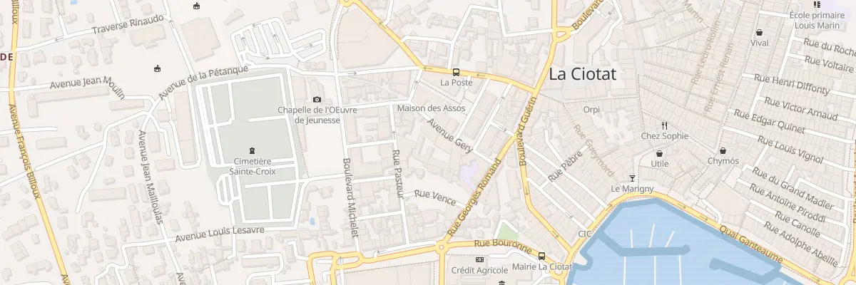 Plan du 44 Av Gery à La Ciotat