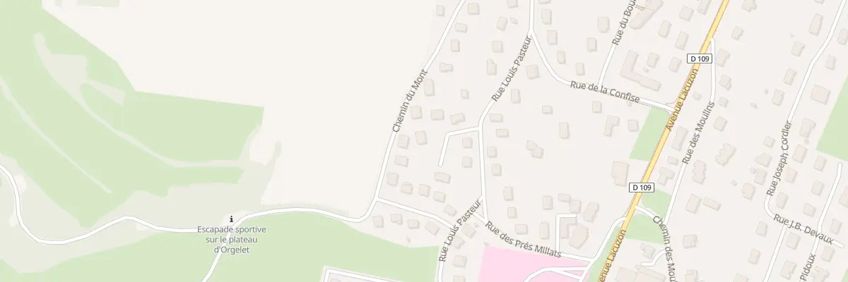Plan du 3 Imp de Brillat à Orgelet