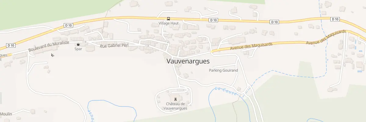 Plan du 20 Av des Maquisards à Vauvenargues