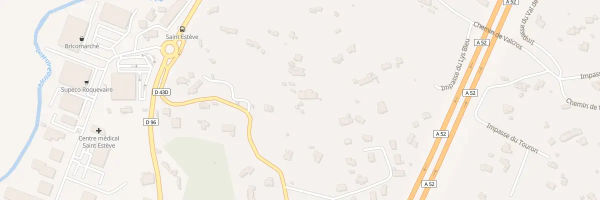 Plan du 389B Rte Saint Jean de Garguier à Roquevaire