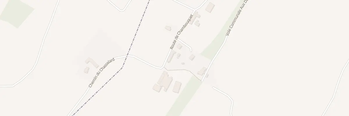Plan du 1391 Rte de Chambouquet à Montferrat