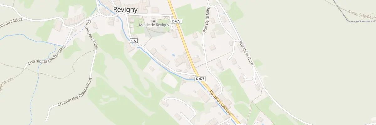 Plan du 776 Rte de Genève à Revigny