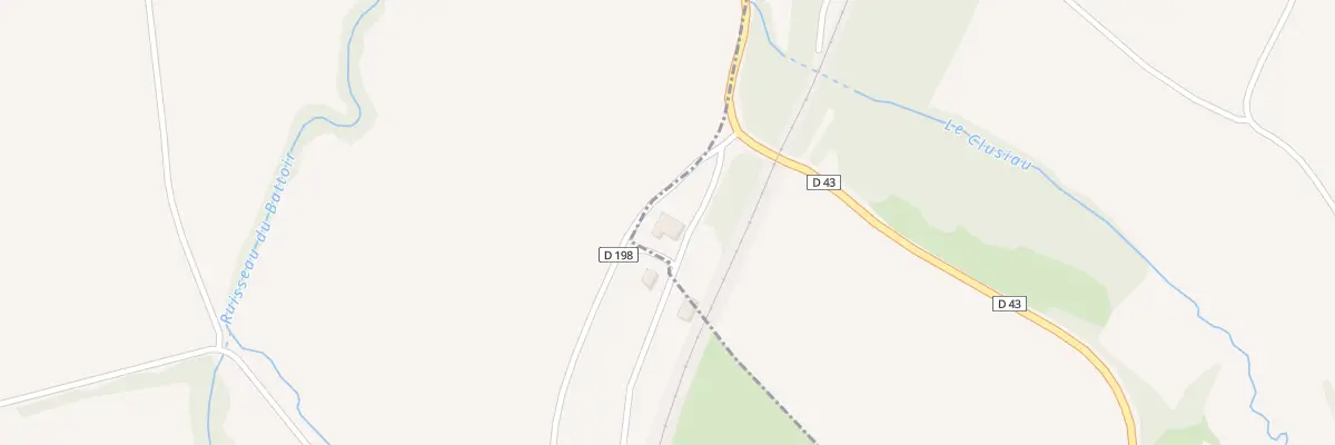 Plan du 810 Rte de la Gare à Passenans