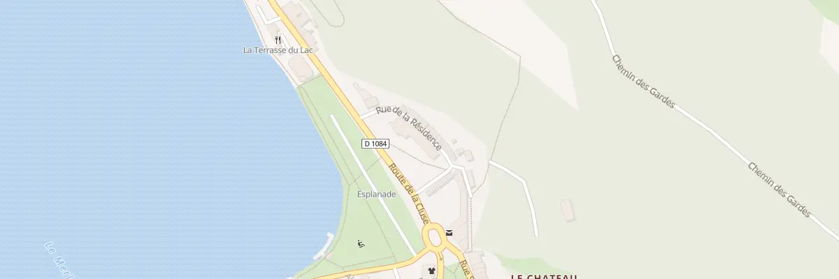 Plan du 1 Rue de la Residence à Nantua