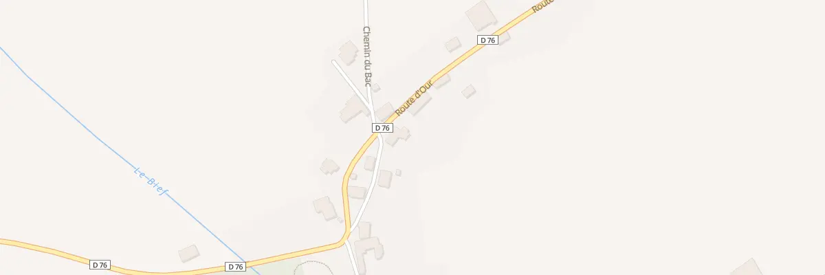 Plan du 8 Rue Ancien Chemin à Éclans-Nenon