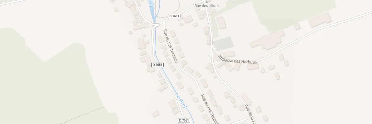 Plan du 9 Rue du Pré Toubain à Éclans-Nenon
