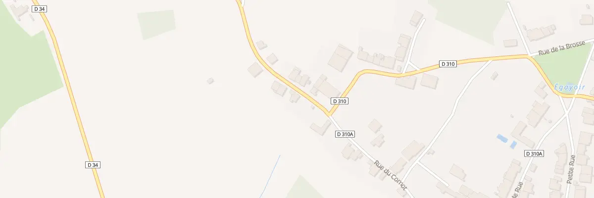 Plan du 13 Rue du Cornot à Maizières-sur-Amance