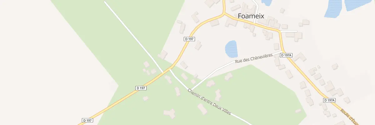 Plan du 1 Che d’Entre Deux Villes à Foameix-Ornel