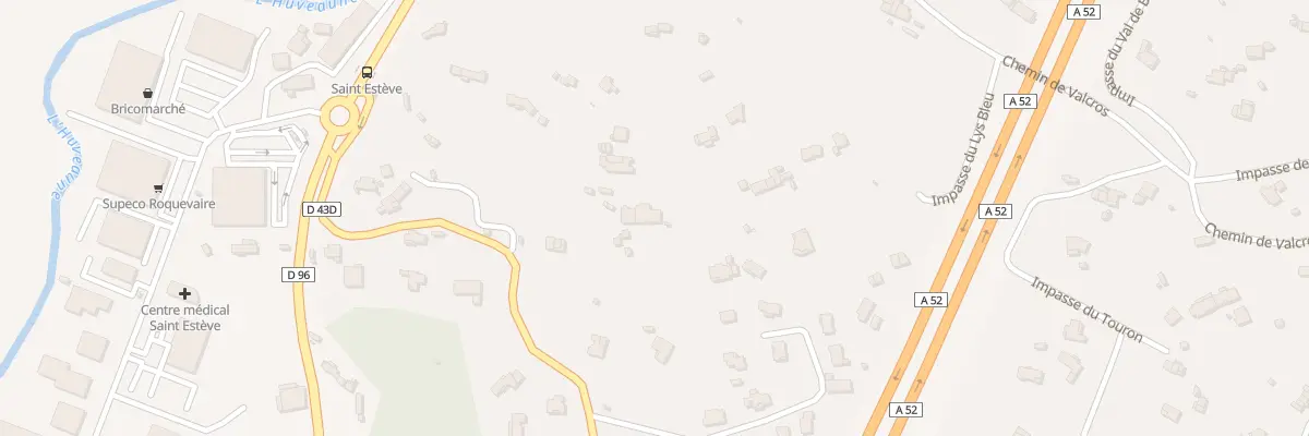 Plan du 389C Rte Saint Jean de Garguier à Roquevaire