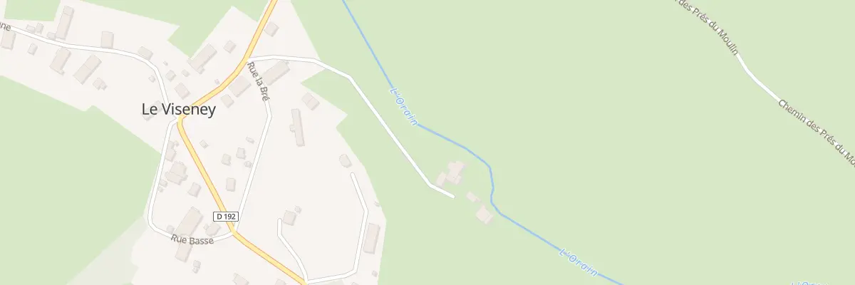Plan du 2 Che du Moulin à Bersaillin