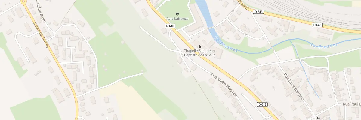 Plan du 1 Rue André Maginot à Longuyon